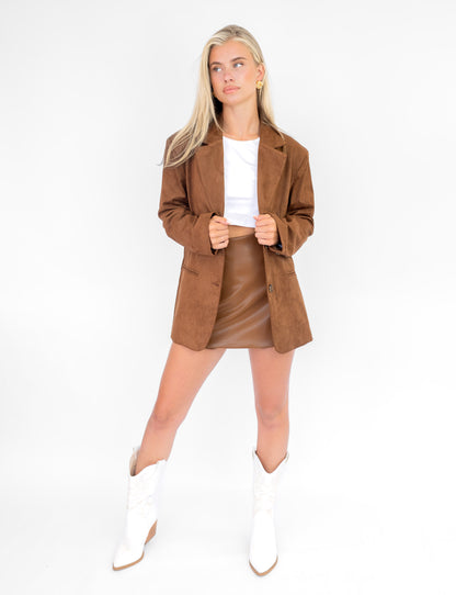 Blazer Femme | Coupe Longue | Stretch Et Confortable | Look Moderne Et Urbain