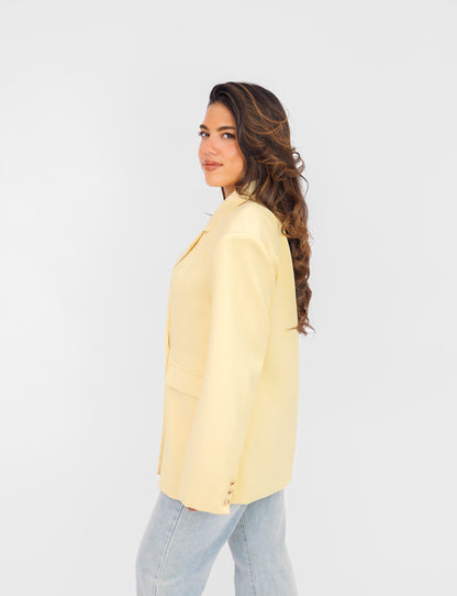 Veste Femme Tailleur | Coupe Longue | Élégante Et Structurée | Idéale Pour Le Bureau Ou Sortie En Ville