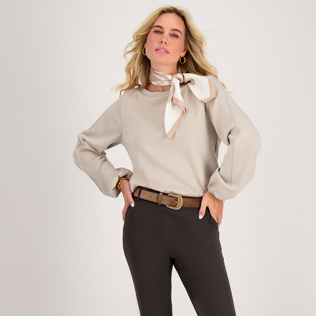 Pull à Manches Longues Fluide