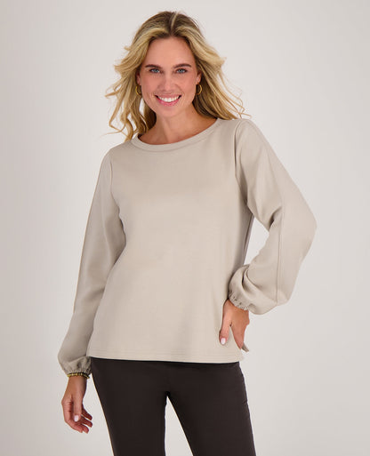 Pull à Manches Longues Fluide