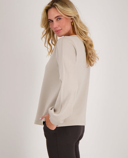 Pull à Manches Longues Fluide