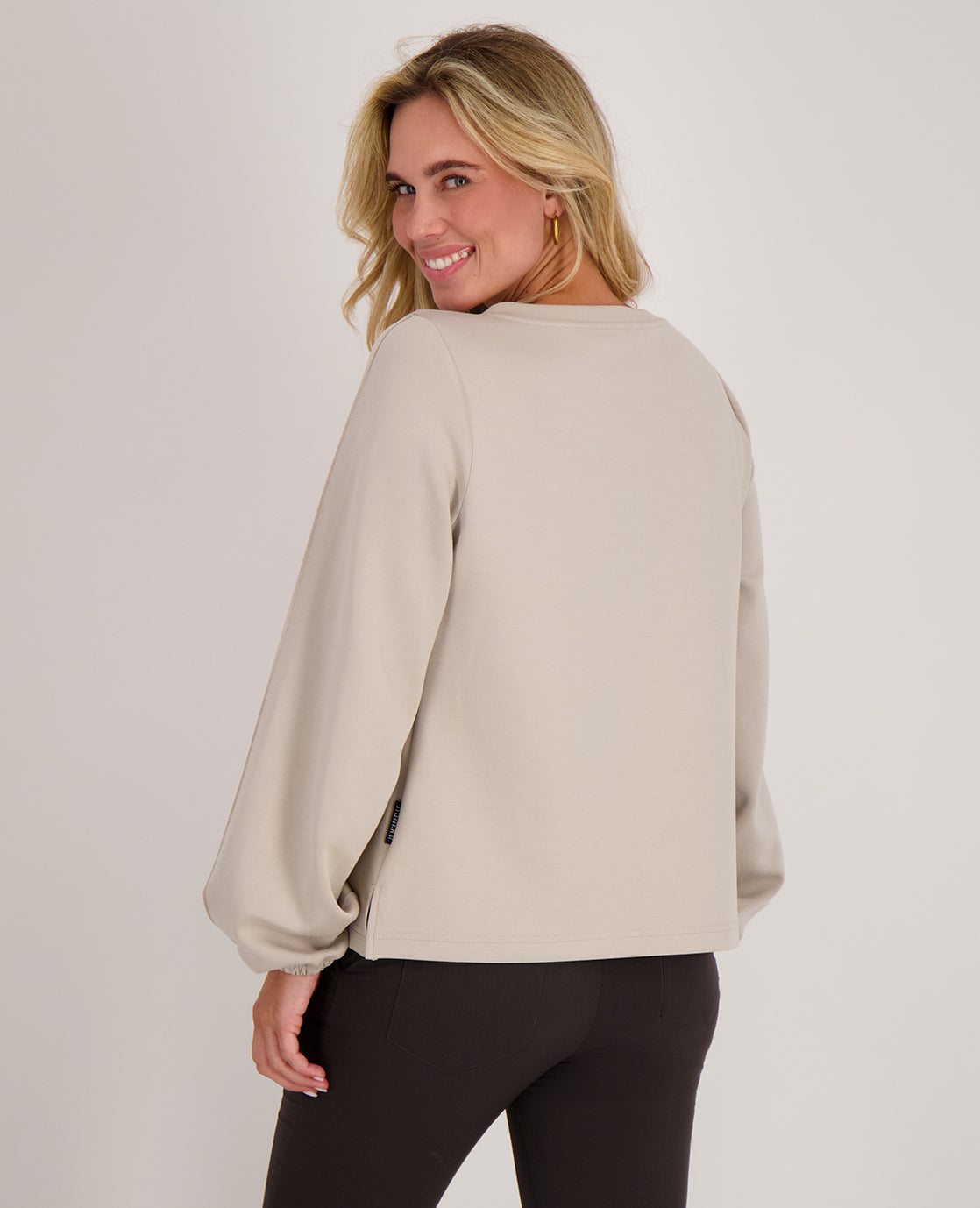 Pull à Manches Longues Fluide