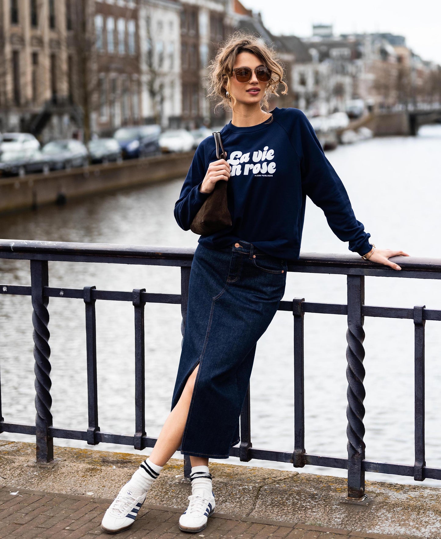 Sweatshirt Femme | Coton | Message Positif | Look Casual Romantique