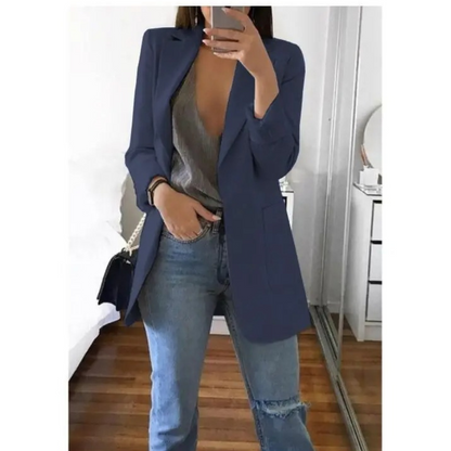 Blazer Femme | Léger Et Structuré | Tissu Respirant Et Moderne Pour Tenue Chic Décontractée