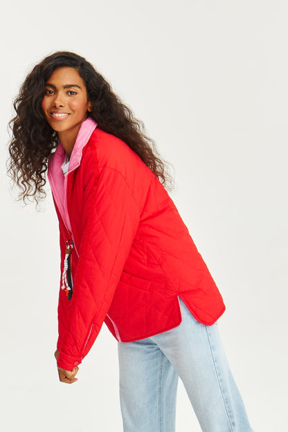 Veste Femme | Réversible Et Légère | Look Décontracté Et Confort Thermique