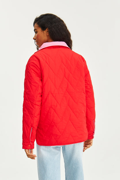 Veste Femme | Réversible Et Légère | Look Décontracté Et Confort Thermique