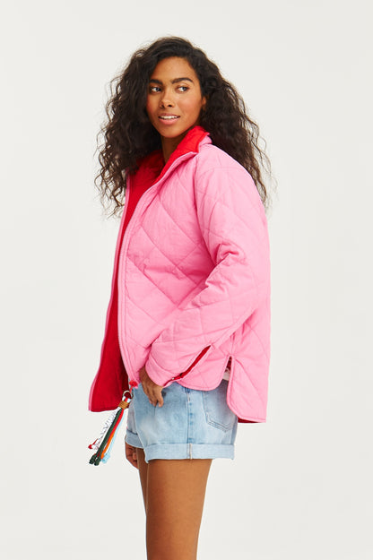 Veste Femme | Réversible Et Légère | Look Décontracté Et Confort Thermique