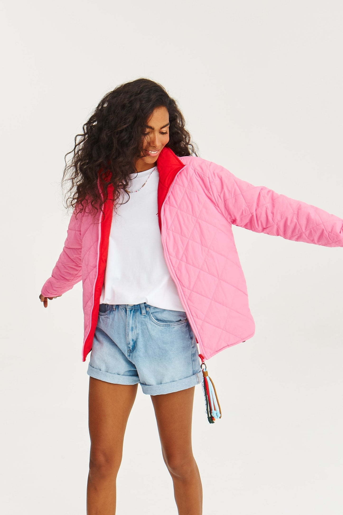 Veste Femme | Réversible Et Légère | Look Décontracté Et Confort Thermique