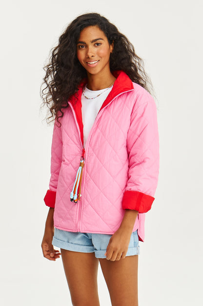 Veste Femme | Réversible Et Légère | Look Décontracté Et Confort Thermique