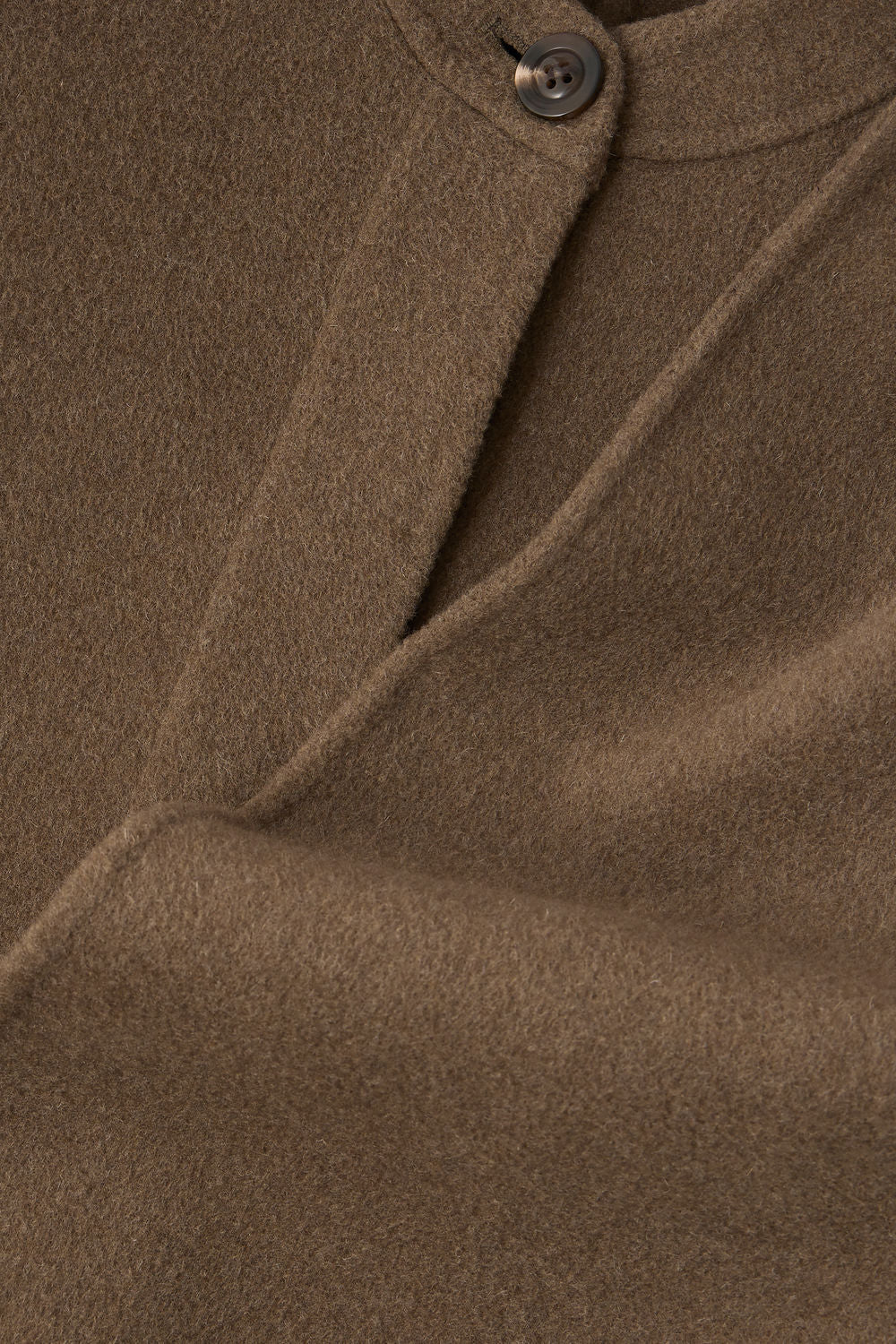 Manteau Femme | Coupe Ample Et Élégante | En Laine Avec Col Écharpe Intégré