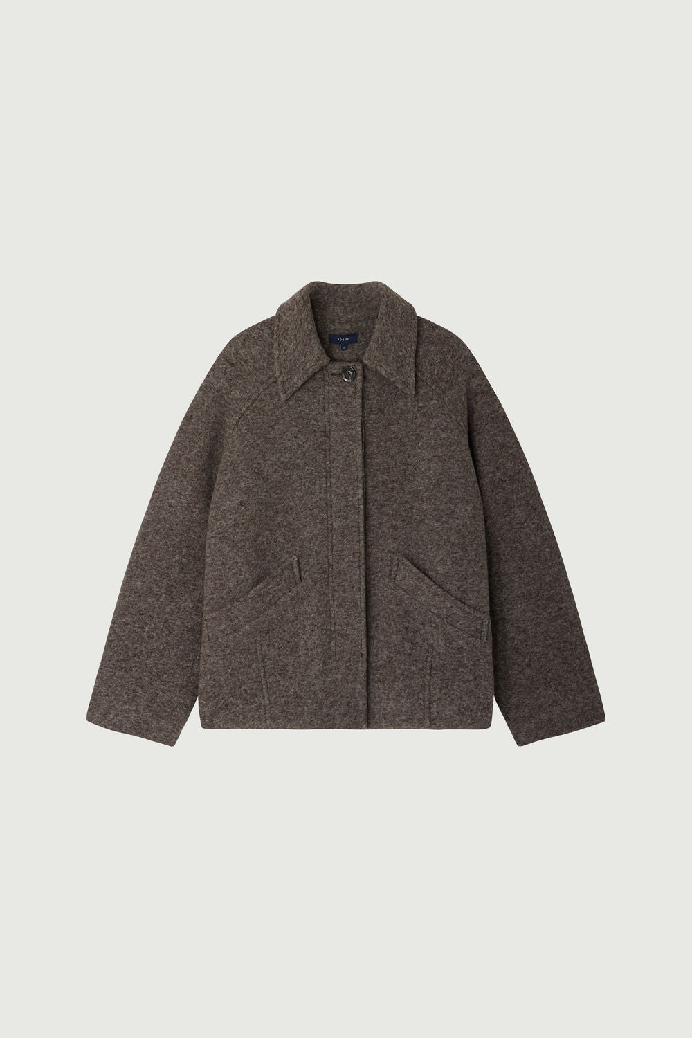 Manteau Femme | Coupe Ample Et Confortable | En Laine Mélangée Pour L’Hiver