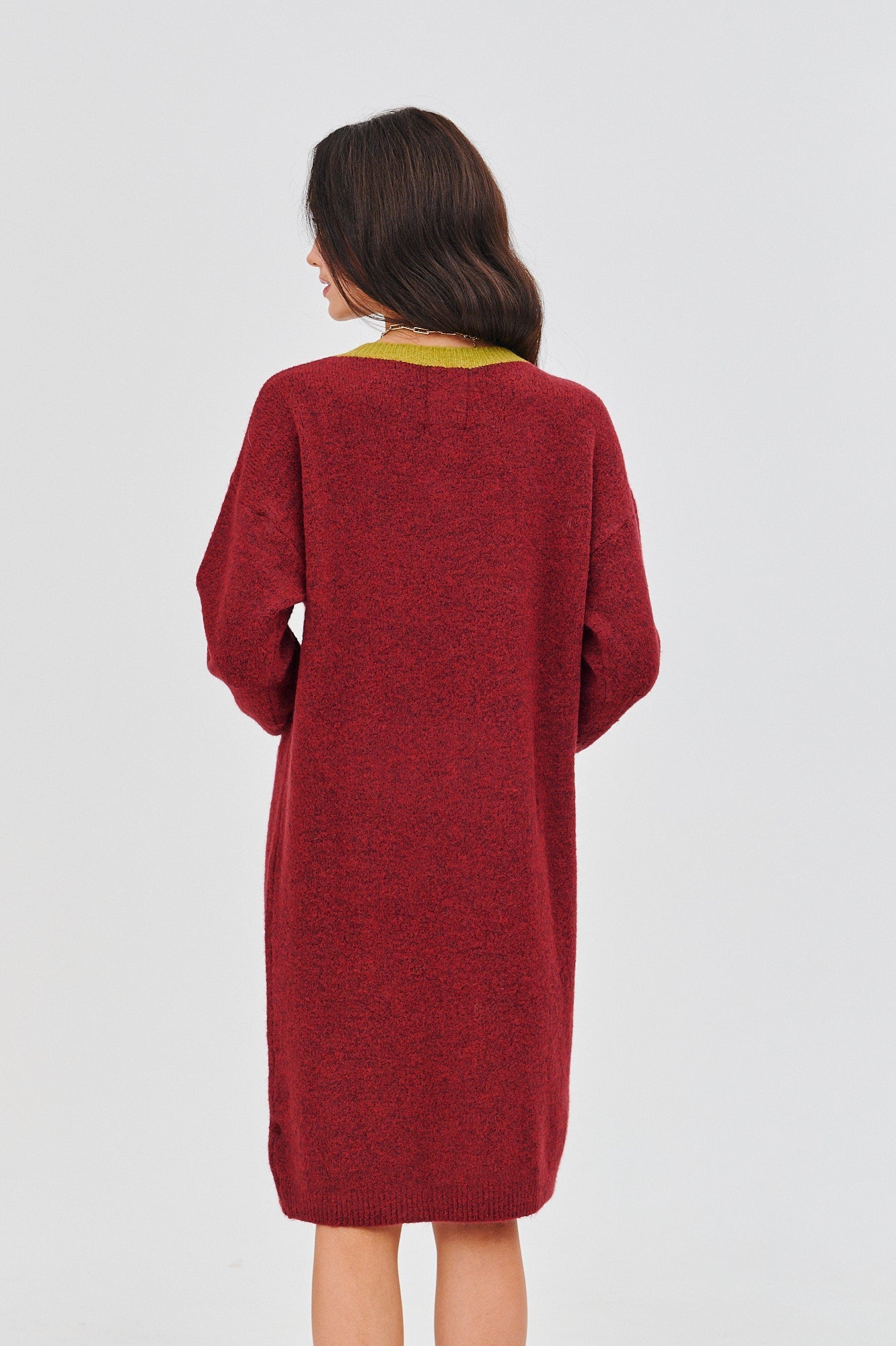 Robe Pull Femme | Chaude Et Décontractée | En Maille Confortable Pour L’Hiver