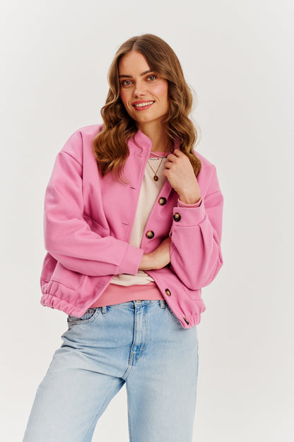 Veste En Coton | Légère Et Boutonnée | Coupe Décontractée Tendance | Parfaite Pour Le Printemps Et L’Automne