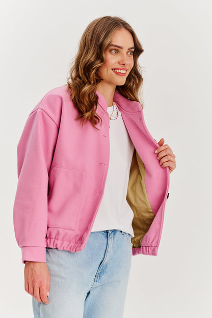 Veste En Coton | Légère Et Boutonnée | Coupe Décontractée Tendance | Parfaite Pour Le Printemps Et L’Automne