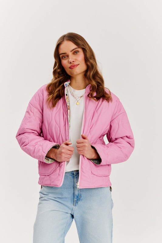 Veste Matelassée | Polyester Léger | Coupe Moderne Décontractée | Parfaite Pour Le Printemps Et L’Automne