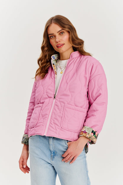 Veste Matelassée | Polyester Léger | Coupe Moderne Décontractée | Parfaite Pour Le Printemps Et L’Automne