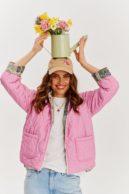 Veste Matelassée | Polyester Léger | Coupe Moderne Décontractée | Parfaite Pour Le Printemps Et L’Automne