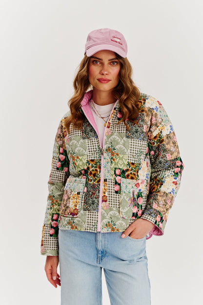 Veste Matelassée | Polyester Léger | Coupe Moderne Décontractée | Parfaite Pour Le Printemps Et L’Automne