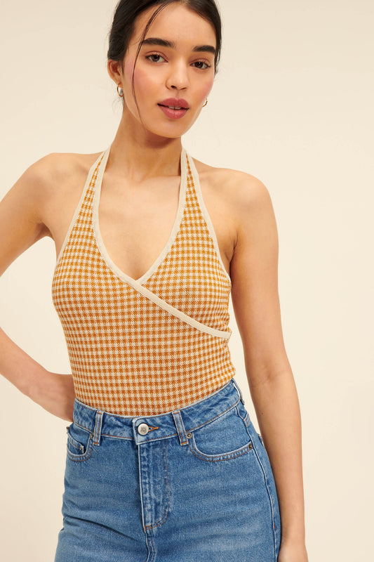 Top Gingham | Rétro & Sexy | Été & Sorties Tendance