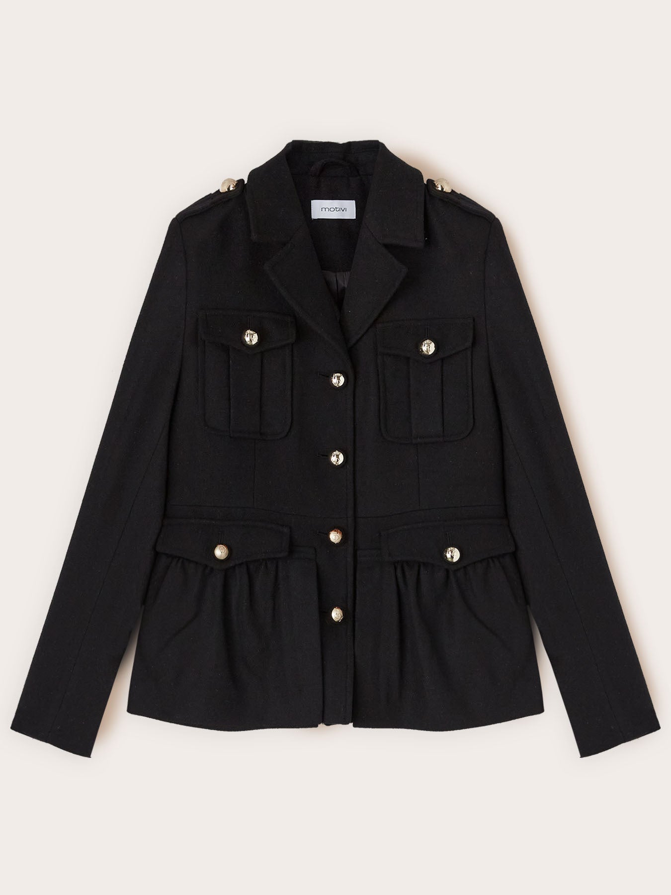 Veste Boutons Dorés