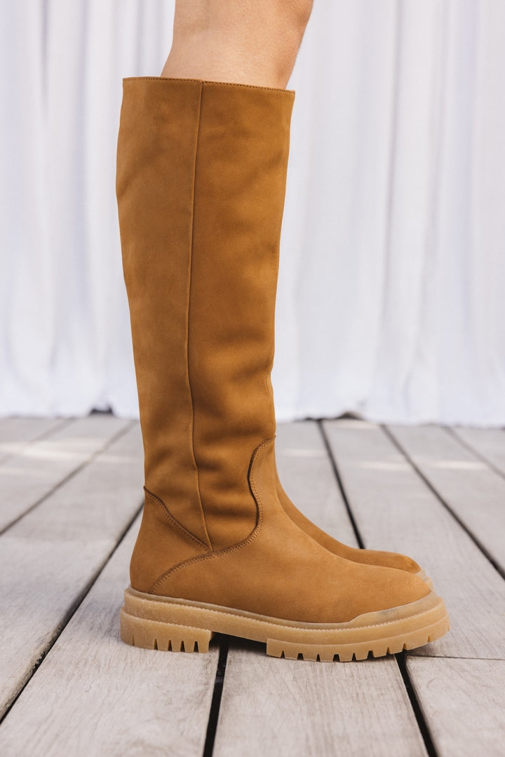 Bottes Hautes en Cuir
