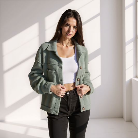 Veste Décontractée Boxy