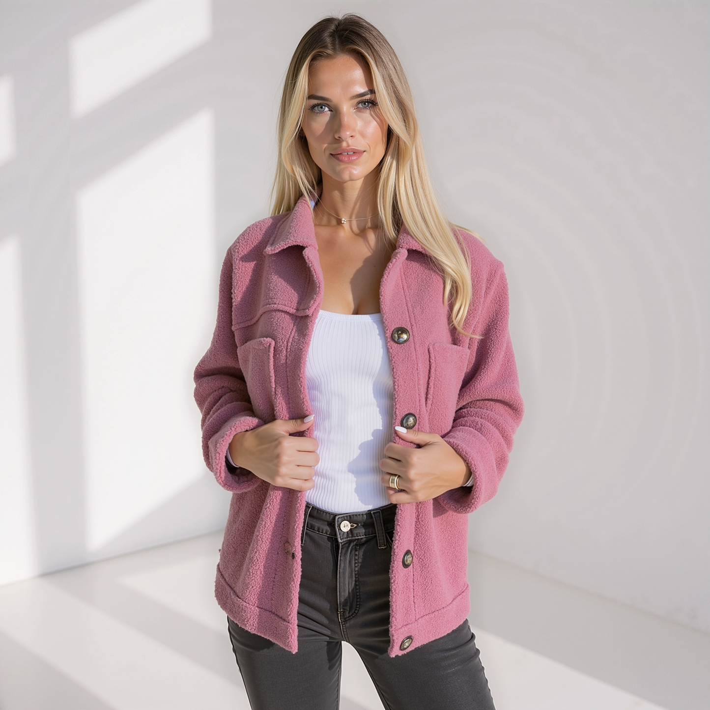 Veste Décontractée Boxy