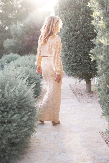 Cardigan Femme En Polyester | Long Et Doux | Boutons Discrets Et Tissu Texturé | Idéal Pour L’Été Et Les Soirées Cosy