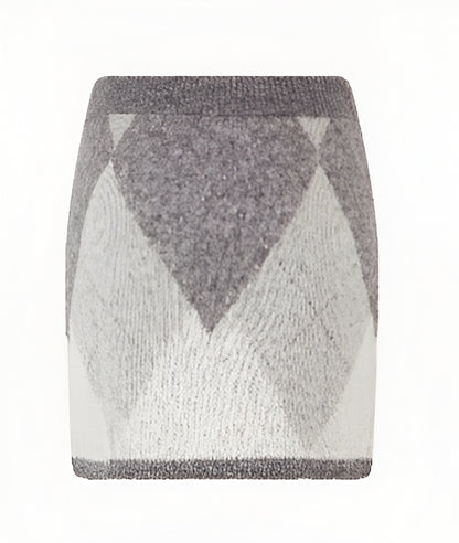 Jupe en Maille Losanges