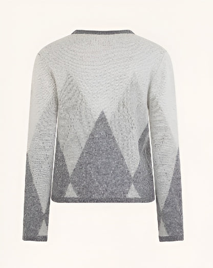 Cardigan en Maille Losanges