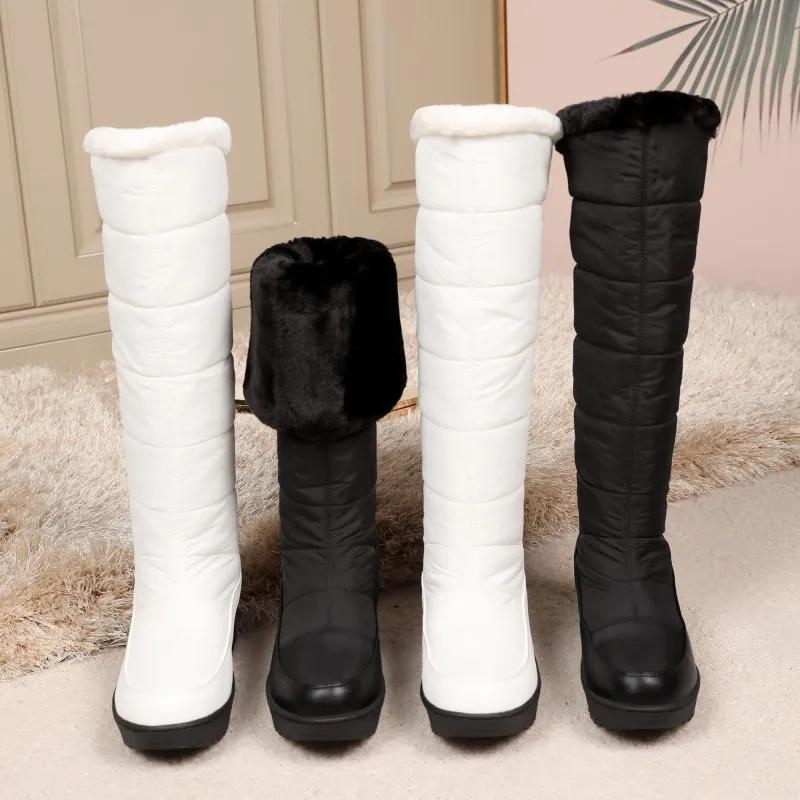 Bottes Femme | Montantes Et Matelassées | Chaudes Et Confortables | Pour L’Hiver Et Les Jours De Neige