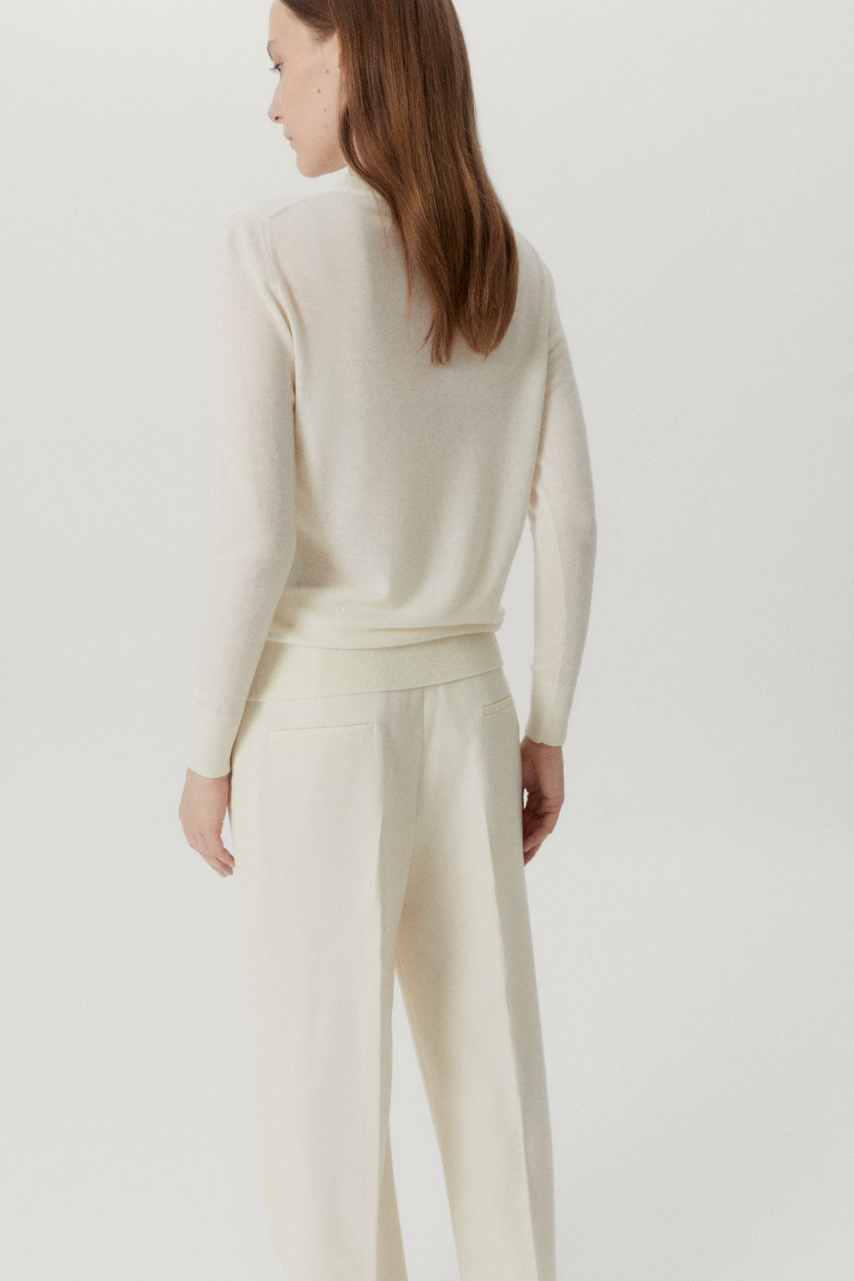 Pull Femme | Maille Fine et Col Rond | Élégant pour Bureau et Quotidien