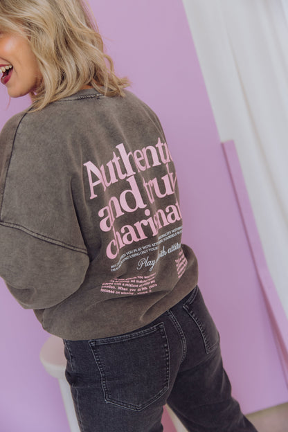 Sweater En Coton | Coupe Oversize Confortable | Détail Contrastant Tendance | Parfait Pour Les Looks Décontractés