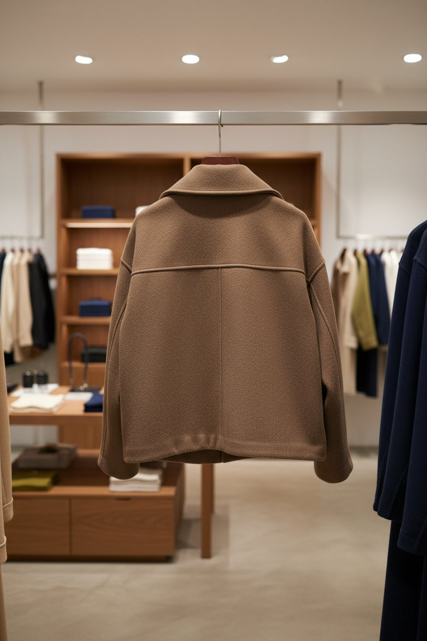 Veste Courte Femme | Élégante Et Structurée | Parfaite Pour Un Look Minimaliste En Mi-Saison