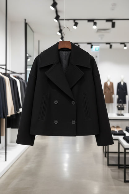 Veste Courte Femme | Élégante Et Structurée | Parfaite Pour Un Look Minimaliste En Mi-Saison