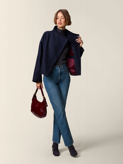 Veste Courte Col Montant