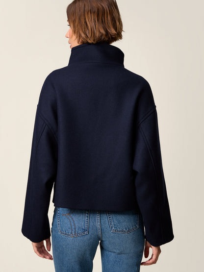 Veste Courte Col Montant