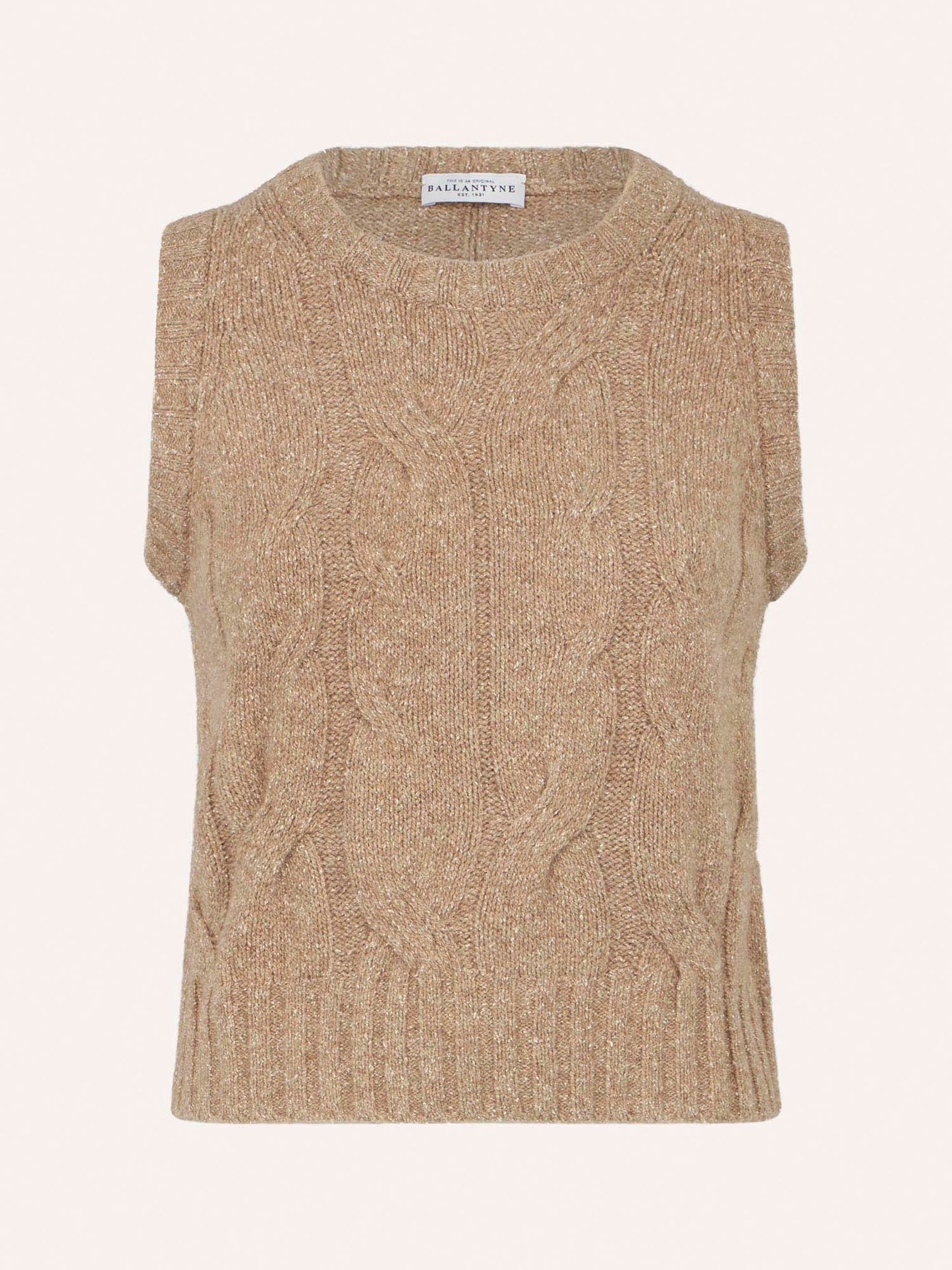 Gilet Torsadé Laine et Soie