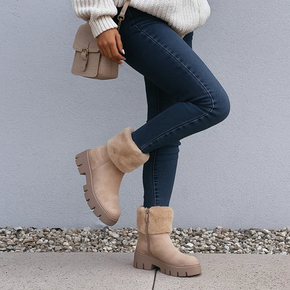 Bottines Femme | Chaudes et Confortables | Parfaites pour Hiver, Look Douillet ou Tenue Neutre Tendance