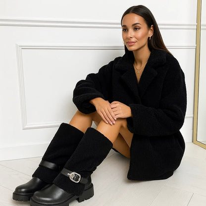 Bottes Femme | Chaudes et Confortables | Parfaites pour Hiver, Neige ou Look Cosy Urbain