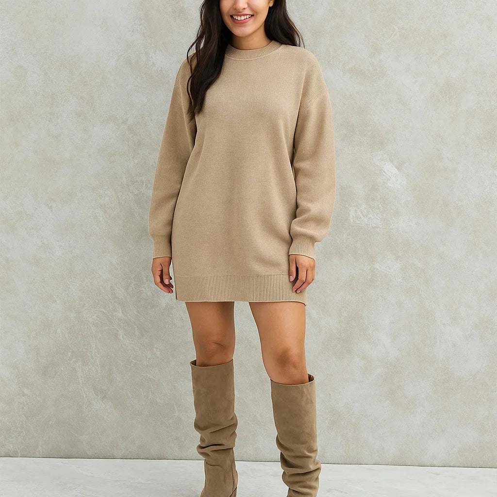 Bottes Femme | Hautes Effet Suédine | Parfaites pour Automne, Look Bohème ou Tenue de Mi-Saison