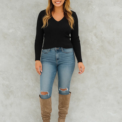 Bottes Femme | Hautes Effet Suédine | Parfaites pour Automne, Look Bohème ou Tenue de Mi-Saison