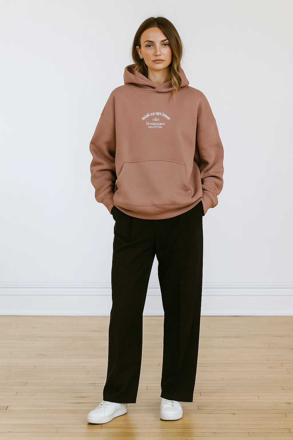 Hoodie Femme Coton Recyclé | Sweat à Capuche Confortable & Tendance