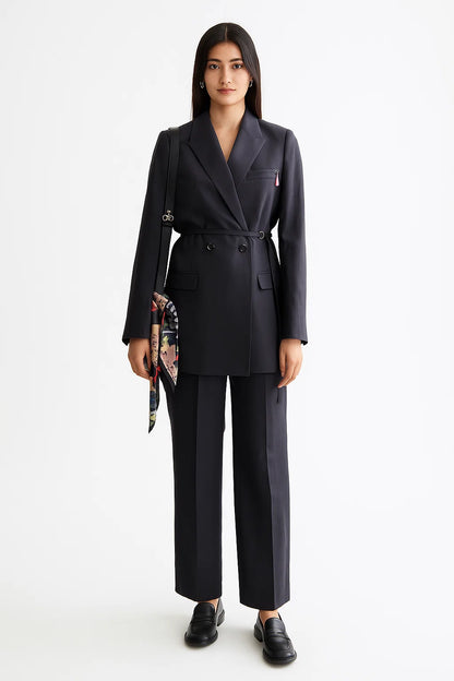 Blazer Femme | Coupe Longue et Élégante | Parfait pour le Bureau ou les Événements Habillés