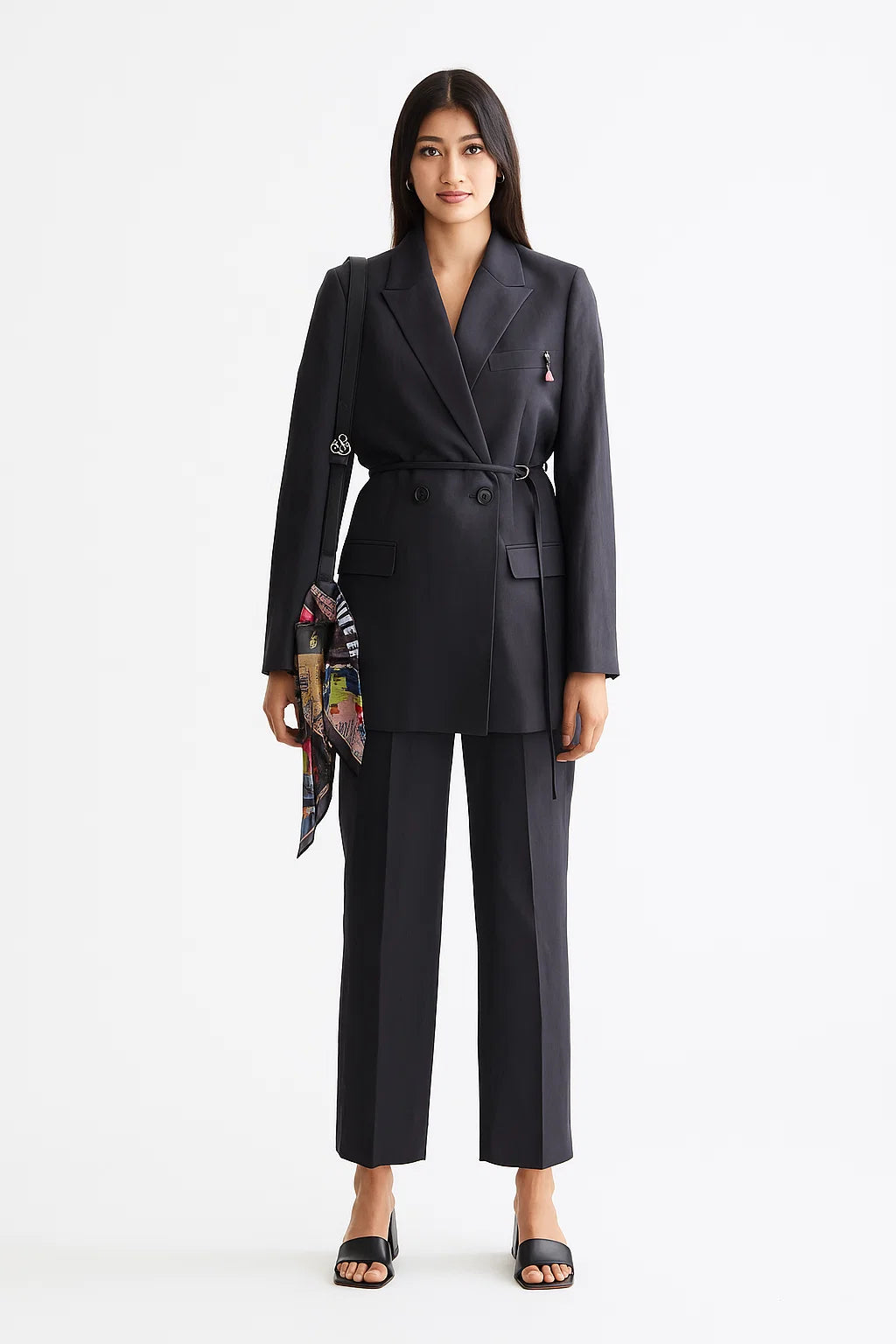 Blazer Femme | Coupe Longue et Élégante | Parfait pour le Bureau ou les Événements Habillés