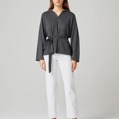 Pull Femme | Cachemire et Soie | Élégant, Ceinturé et Ultra Doux