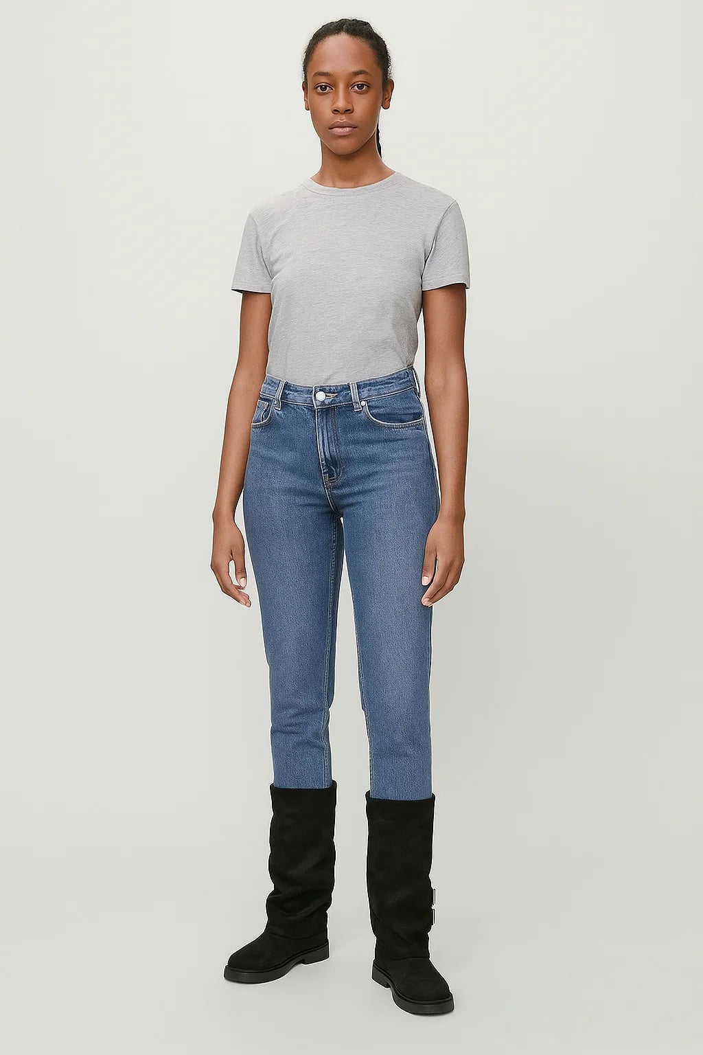 Bottes Femme | Imitation Cuir Suédine | Style Moderne & Confortable