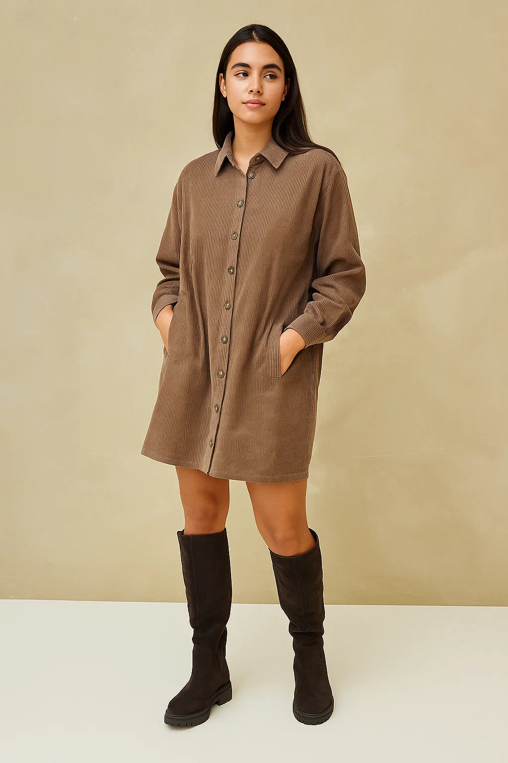 Bottes Femme | Effet Suédine | Semelle Crantée | Confort & Style Urbain