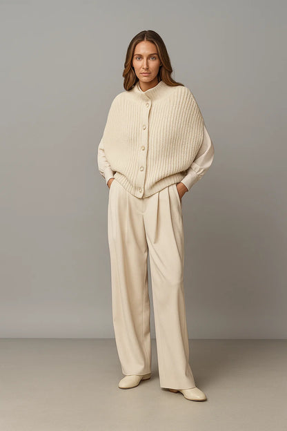 Poncho Femme | Coupe Ample Et Confortable | Élégant Et Facile A Superposer | Idéal Pour Les Saisons Fraîches