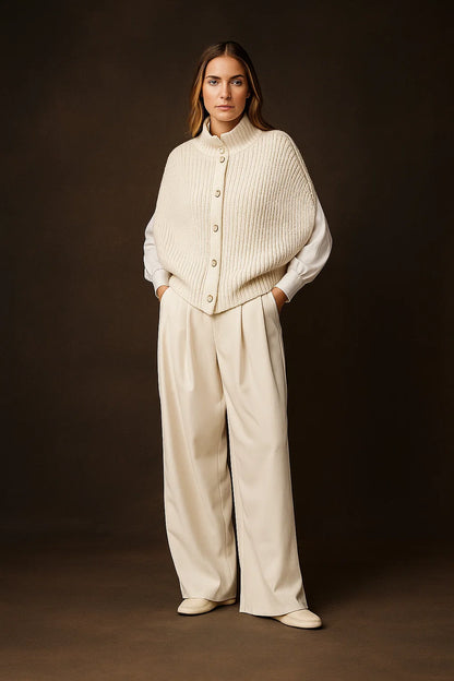 Poncho Femme | Coupe Ample Et Confortable | Élégant Et Facile A Superposer | Idéal Pour Les Saisons Fraîches